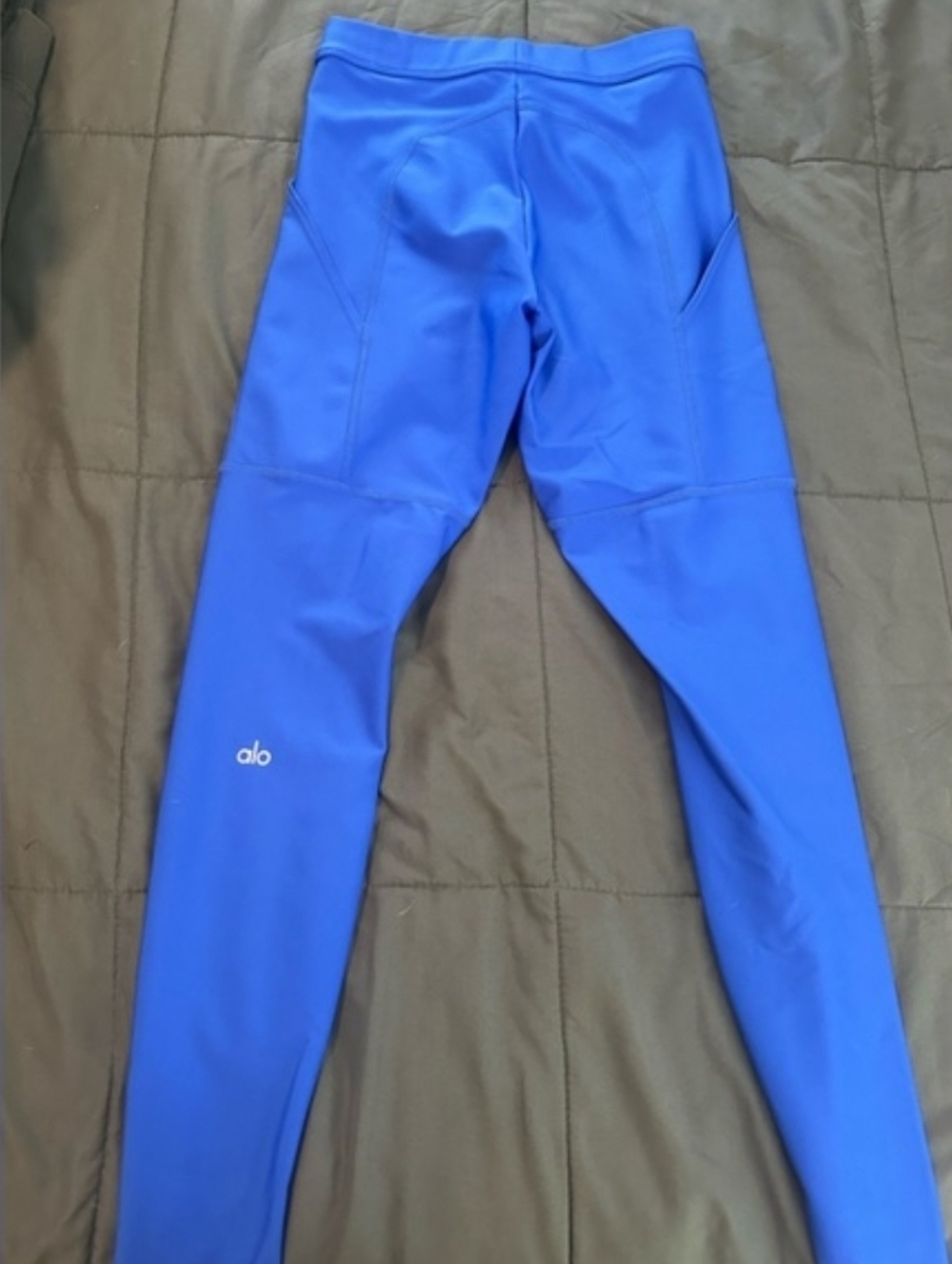 ALO Yoga Vibrant Blue Leggings - Picture 2 of 5